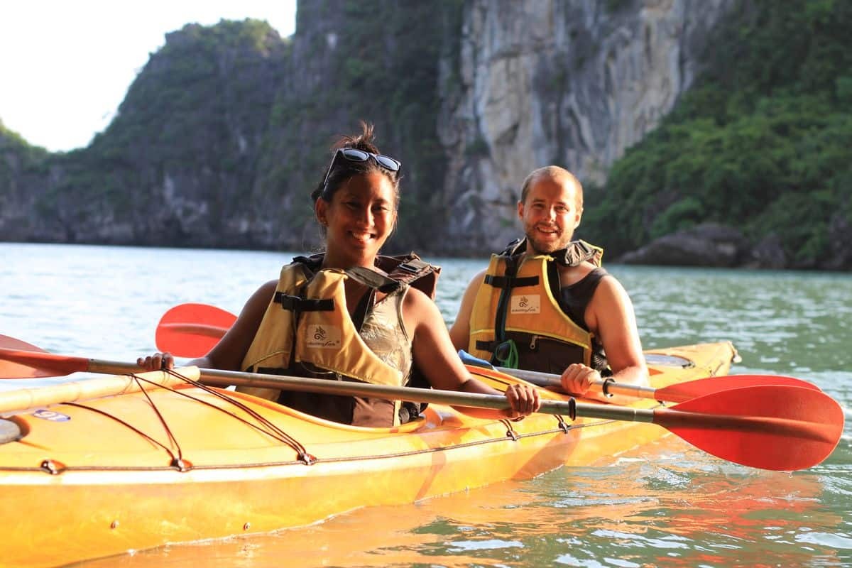 Kayaking on Lan Ha Bay10