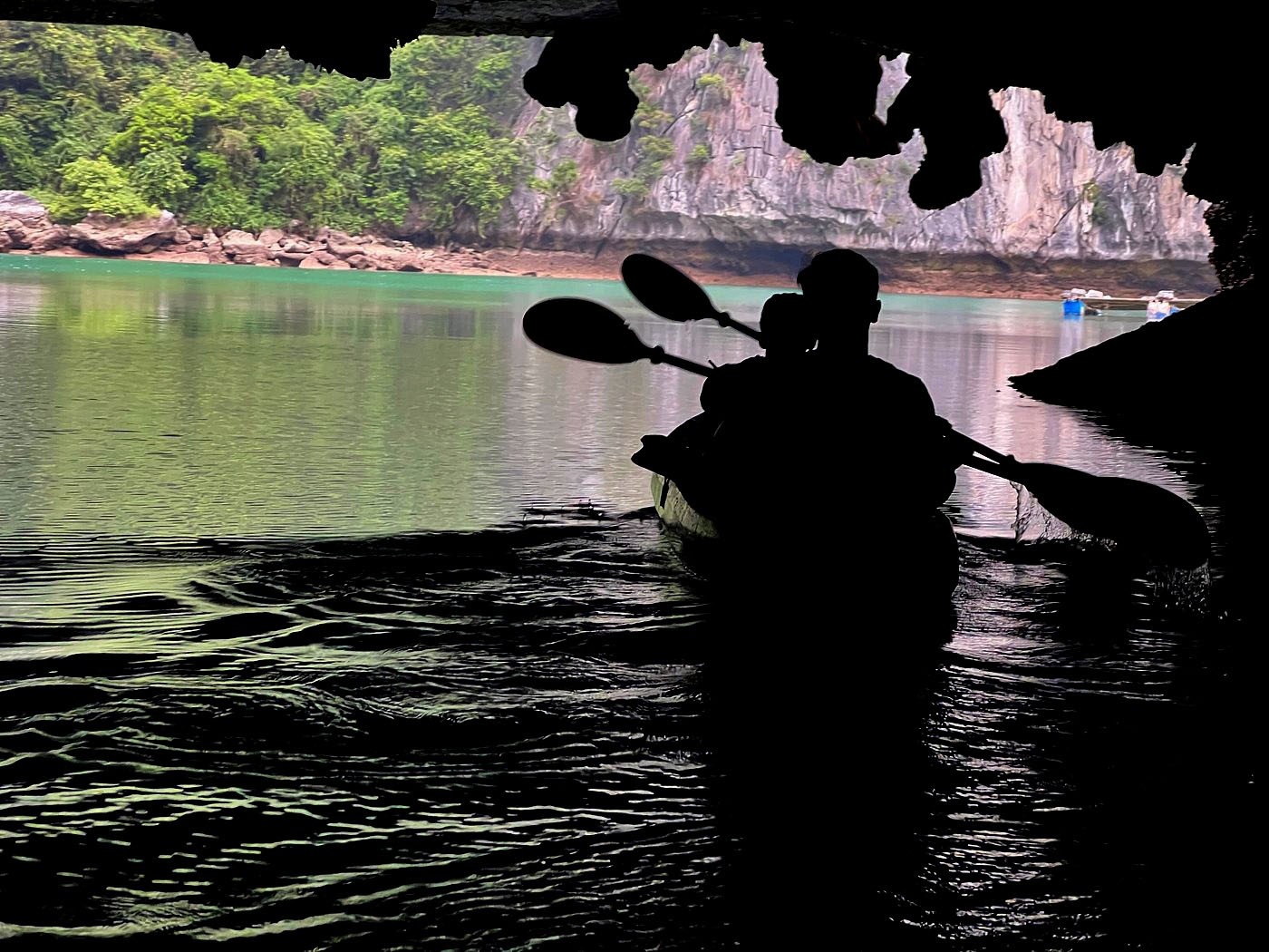 Kayaking on Lan Ha Bay and Halong Bay3