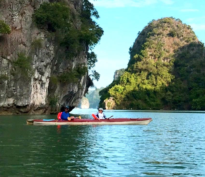 Kayak on Lan Ha Bay