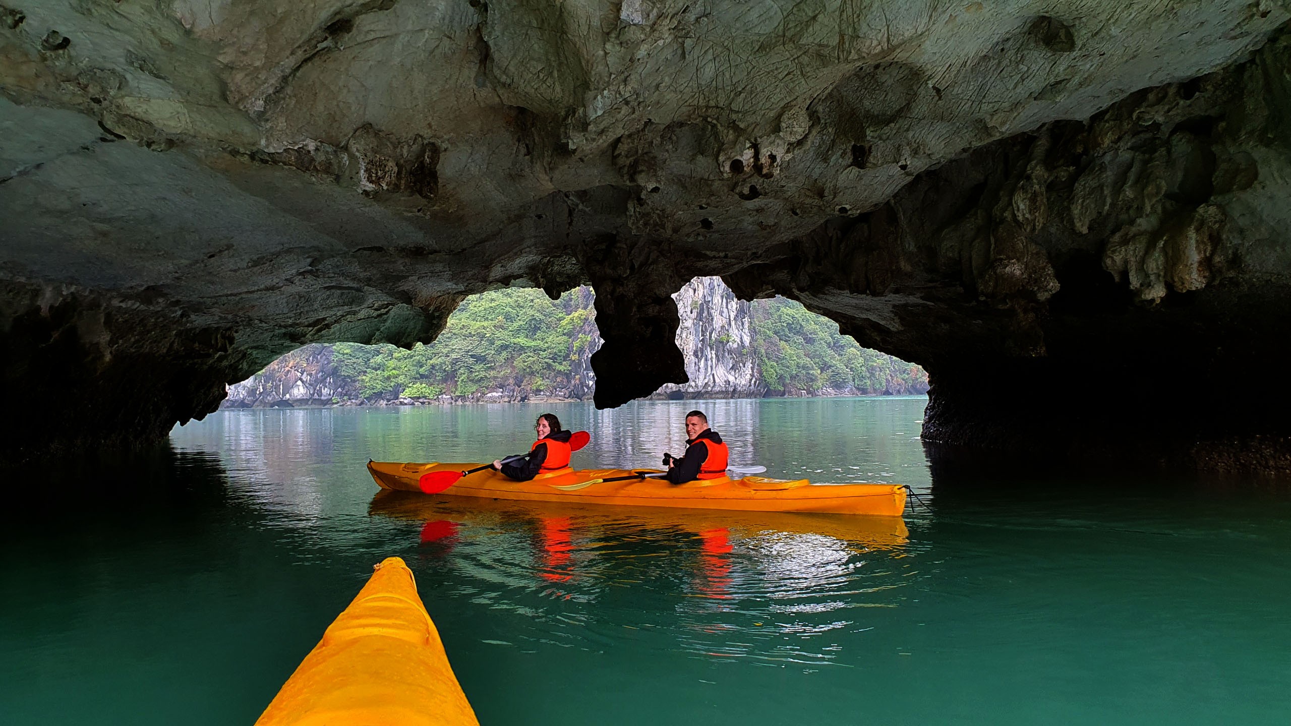 Kayaking on Lan Ha Bay and Halong Bay4